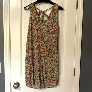 Gap Floral V-Neck Dress